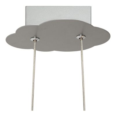 Lucide FOKKER - Pendant light Children - LED - 1x28W 2500K - Grey iron